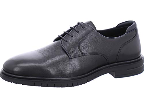 ARA Herren HENRY Schnürschuh Lowcut, BLACK , 41 von ARA