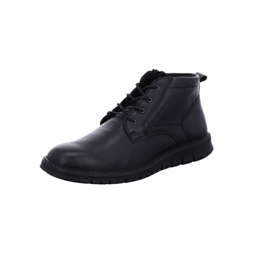 ARA Herren Leandro Schnürschuh Midcut, Black, 43 EU von ARA