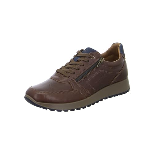 ARA Herren Matteo Sneaker, Cognac Blau, 42 EU Weit von ARA