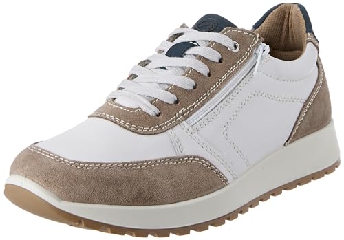 ARA Herren Matteo Sneaker, Fango Offwhite Blue, 40 EU Weit von ARA