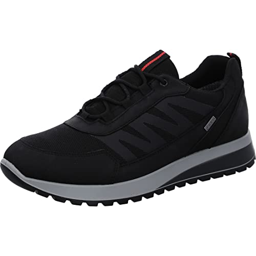 ara Herren Matteo Sneaker, Schwarz, 42 EU Weit von ARA