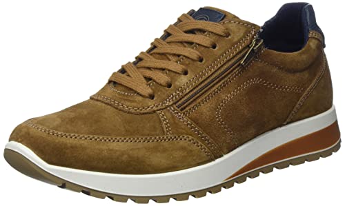 ARA Herren Matteo Sneaker, Tabac Blue, 39 EU Weit von ARA