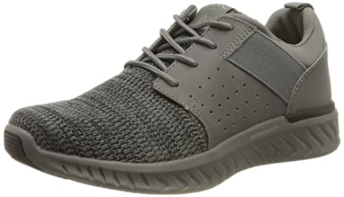 ARA Herren SAN DIEGO Low-cut Sneaker, GRAU-SCHWARZ , 42 EU von ARA