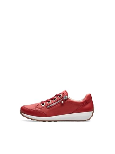 ARA Damen Osaka Sneaker, Rot, 43 von ARA