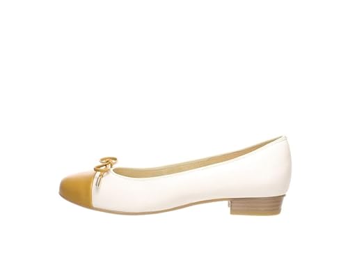 ara Damen BARI Ballerinas, Caramel,Cream, 37.5 EU Schmal von ARA