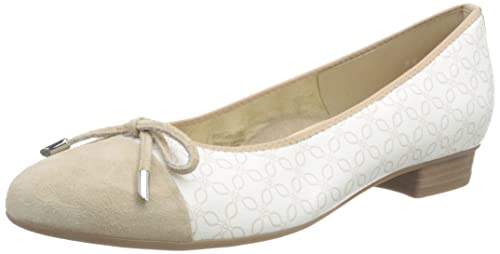 ara Damen BARI Ballerinas, Sand, 36 EU Schmal von ARA