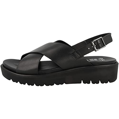 ARA Damen BILBAO Sandalette, SCHWARZ, 38 von ARA