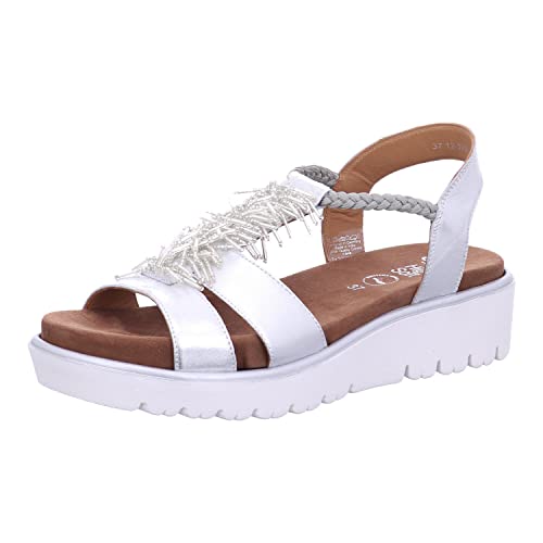 ara Damen Bilbao Sandal, Silber, 36 EU von ARA