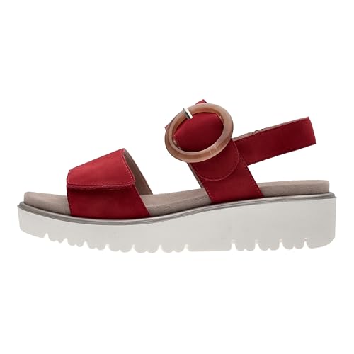 ara Damen Bilbao Sandale, ROT, 38 EU von ARA