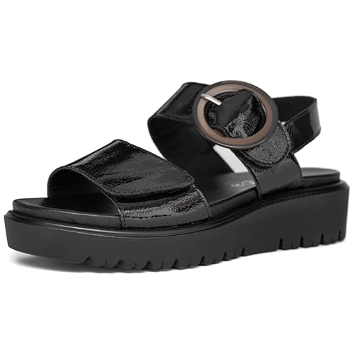 ara Damen Bilbao Sandale, SCHWARZ, 37 EU von ARA