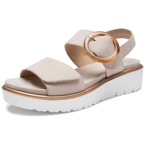ara Damen Bilbao Sandale, Sand, 38 EU von ARA