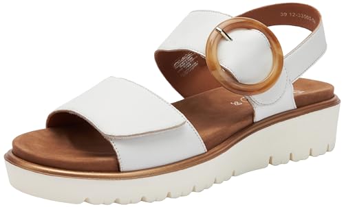 ara Damen Bilbao Sandale, Weiss, 37 EU von ARA