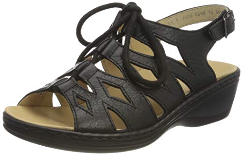 ara Damen COLMAR Riemchensandalen, Schwarz 07, 36 EU(3 UK) von ARA