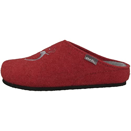 ARA Damen COSY Hausschuh, ROT, 39 von ARA