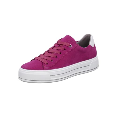 ara Damen Canberra Sneaker, PINK,Weiss, 37 EU Weit von ARA