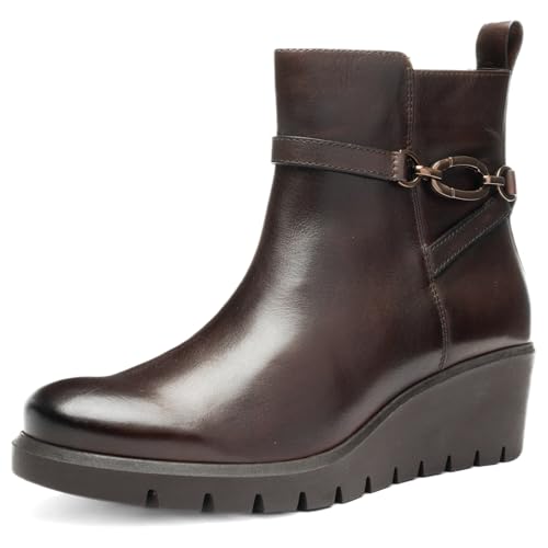ara Damen Como Stiefelette, Cacao, 38.5 EU Weit von ARA
