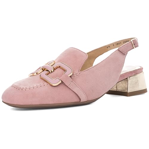 ara Damen Graz Pumps, Piggy,Platin, 42.5 EU Weit von ARA