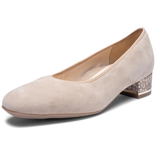 ara Damen Graz Pumps, Sand,Camel, 39 EU Weit von ARA