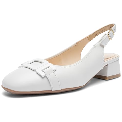ara Damen Graz Pumps, Weiss, 39 EU Weit von ARA