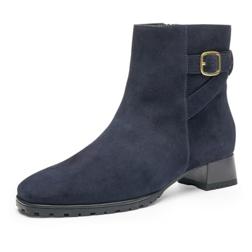 ara Damen Graz Stiefelette, BLAU, 38.5 EU Weit von ARA