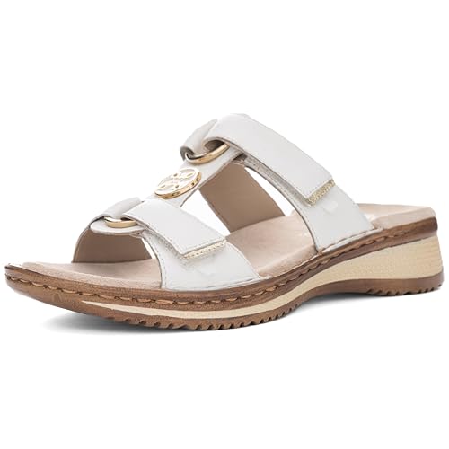 ara Damen Hawaii Mokassin, Cream,Platin, 41 EU von ARA