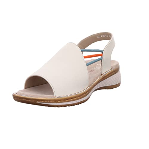 ara Damen Hawaii Sandal, Cream, 43 EU von ARA