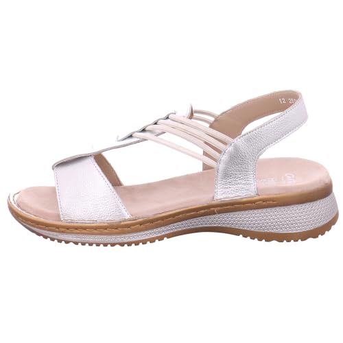 ara Damen Hawaii Sandal, Silber, 39 EU von ARA