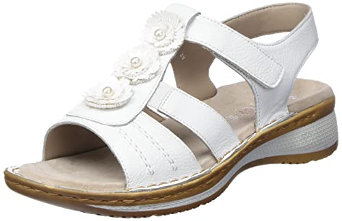 ara Damen Hawaii Sandal, Weiss, 40 EU von ARA