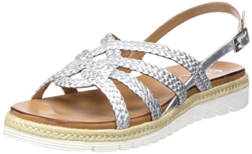 ara Damen Jamaika Sandal, Silber, 36 EU von ARA