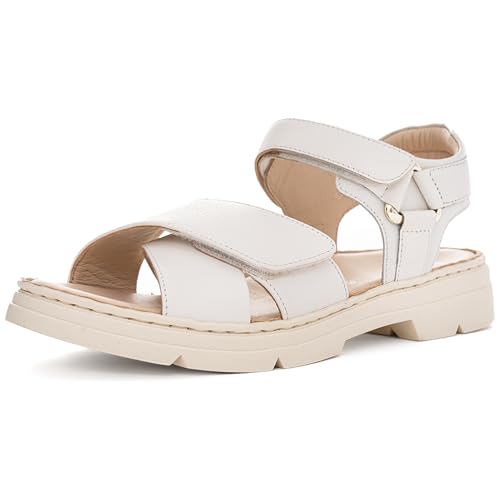 ara Damen LA Palma Sandale, Cream, 40 EU von ARA