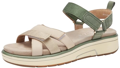 ara Damen Lucca Sandale, MARMOR,Sand,Thyme, 38 EU von ARA