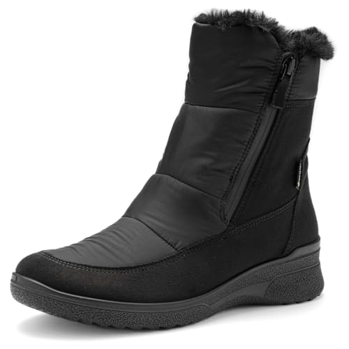 ara Damen MÜNCHEN-GTX Stiefelette, SCHWARZ, 43 EU Weit ara Damen MÜNCHEN-GTX Stiefelette, SCHWARZ, 43 EU Weit von ARA