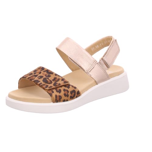 ara Damen Madeira Sandale, Natur,Sand, 37 EU Weit von ARA