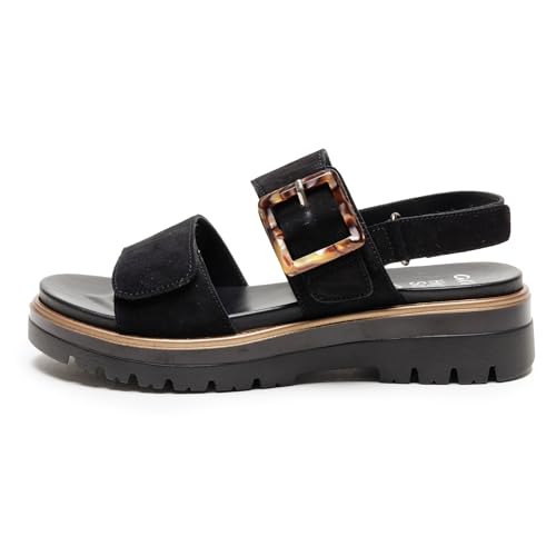 ara Damen Malaga Sandale, SCHWARZ, 38 EU von ARA