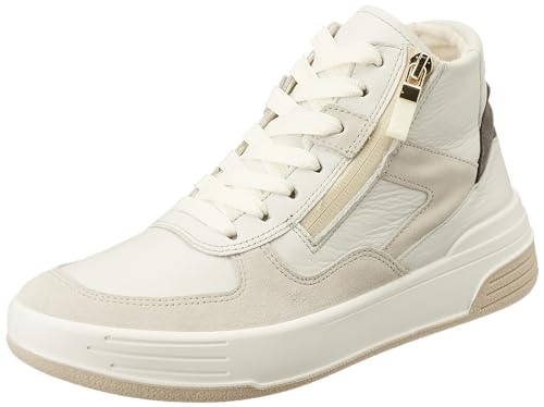 ara Damen Master Sneaker, Nebbia,Graphit, 37.5 EU Weit von ARA