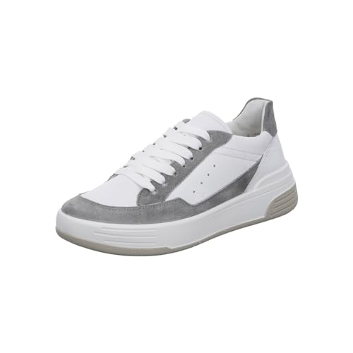 ara Damen Master Sneaker, Oyster,Weiss, 38 EU Weit von ARA