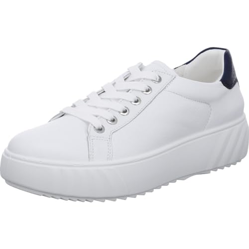 ara Damen Monaco Sneaker, Weiss,Night, 37.5 EU Weit von ARA