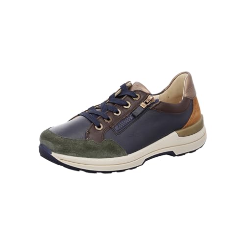 ara Damen NARA Sneaker, Forest,BLAU,CAFFEE,Nuts,Moro, 43 EU Weit von ARA