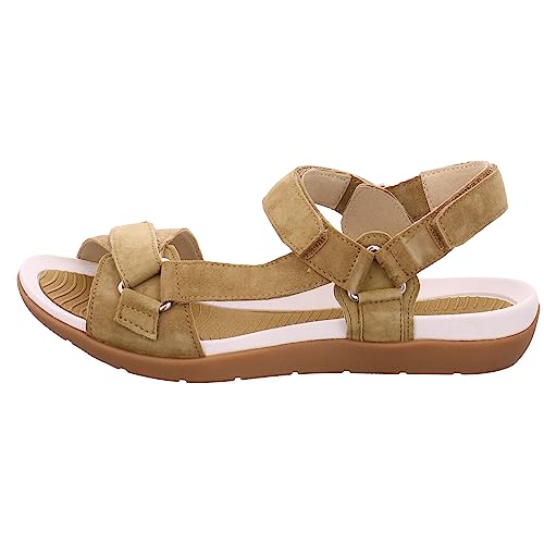 ara Damen Nepal Sandale, Khaki, 38 EU Weit von ARA