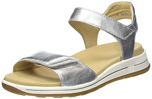 ara Damen Osaka Sandal, Silber, 39 EU Weit von ARA