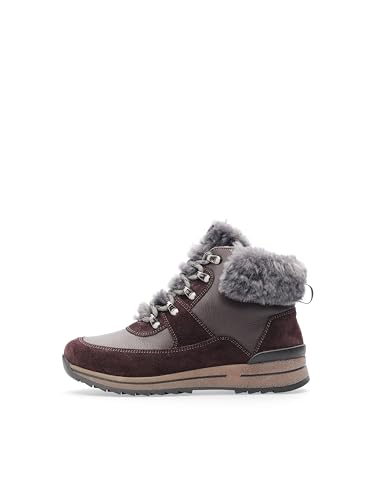 ara Damen Schnürer Sneaker, Amarone Graphit, 41.5 EU Weit von ARA