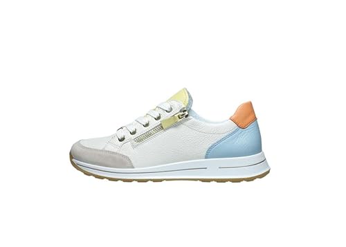 ara Damen Osaka Sneaker, Shell,Cream,VANILLE,Aqua,Peach, 37 EU Weit ara Damen Osaka Sneaker, Shell,Cream,VANILLE,Aqua,Peach, 37 EU Weit von ARA
