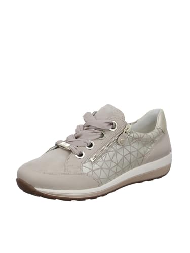 ara Damen Osaka Sneaker, Shell,Platin, 36 EU Weit von ARA