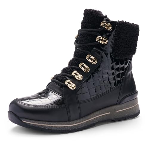 ara Damen Osaka-Sport-ST Sneaker, SCHWARZ, 39 EU Weit von ARA