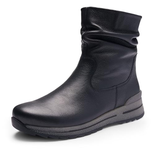 ara Damen Osaka Stiefelette, SCHWARZ, 37.5 EU Weit von ARA