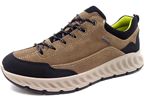 ara Damen Paolo Sneaker, Fango,Black, 41 EU von ARA