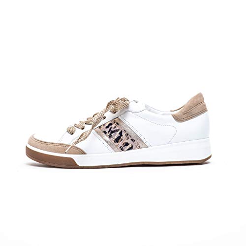 ARA Damen ROM Schnürhalbschuh, CAMEL/WEISS,PLATIN/PUDER, 40 EU von ARA