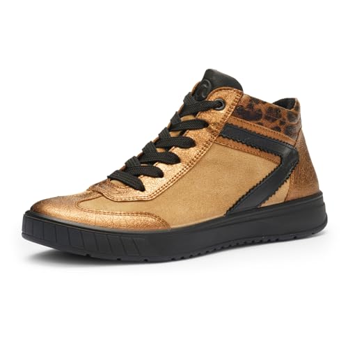 ara Damen ROM 2.0 Sneaker, Whisky,Biscuit,SCHWARZ,Nuts, 36.5 EU von ARA