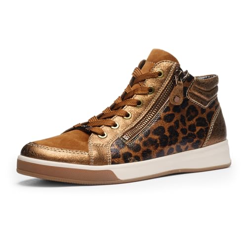 ara Damen ROM-ST-HIGH-Soft Sneaker, Whisky,Nuts, 41.5 EU von ARA