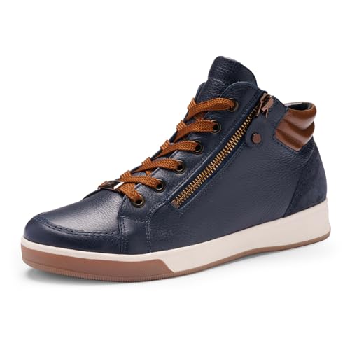 ara Damen ROM Sneaker, BLAU, 38 EU ara Damen ROM Sneaker, BLAU, 38 EU von ARA
